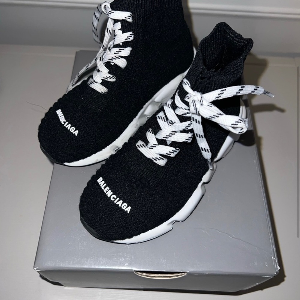 Balenciaga kid knit sneaker